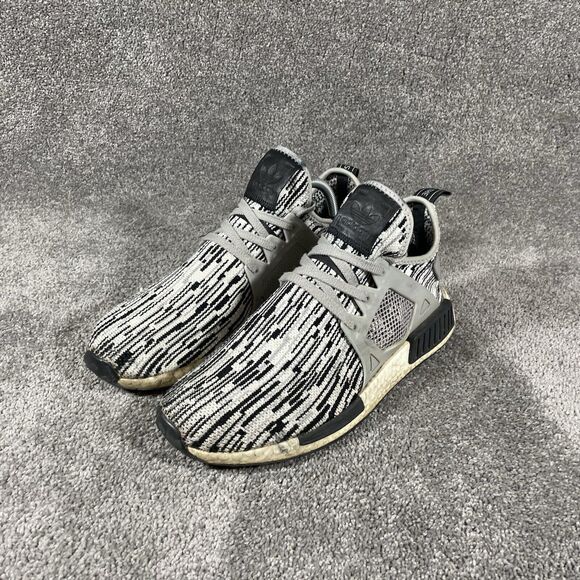 Adidas NMD XR1 Primeknit Oreo Men’s Size 8.5 Black White Athletic Running Shoes main image 10